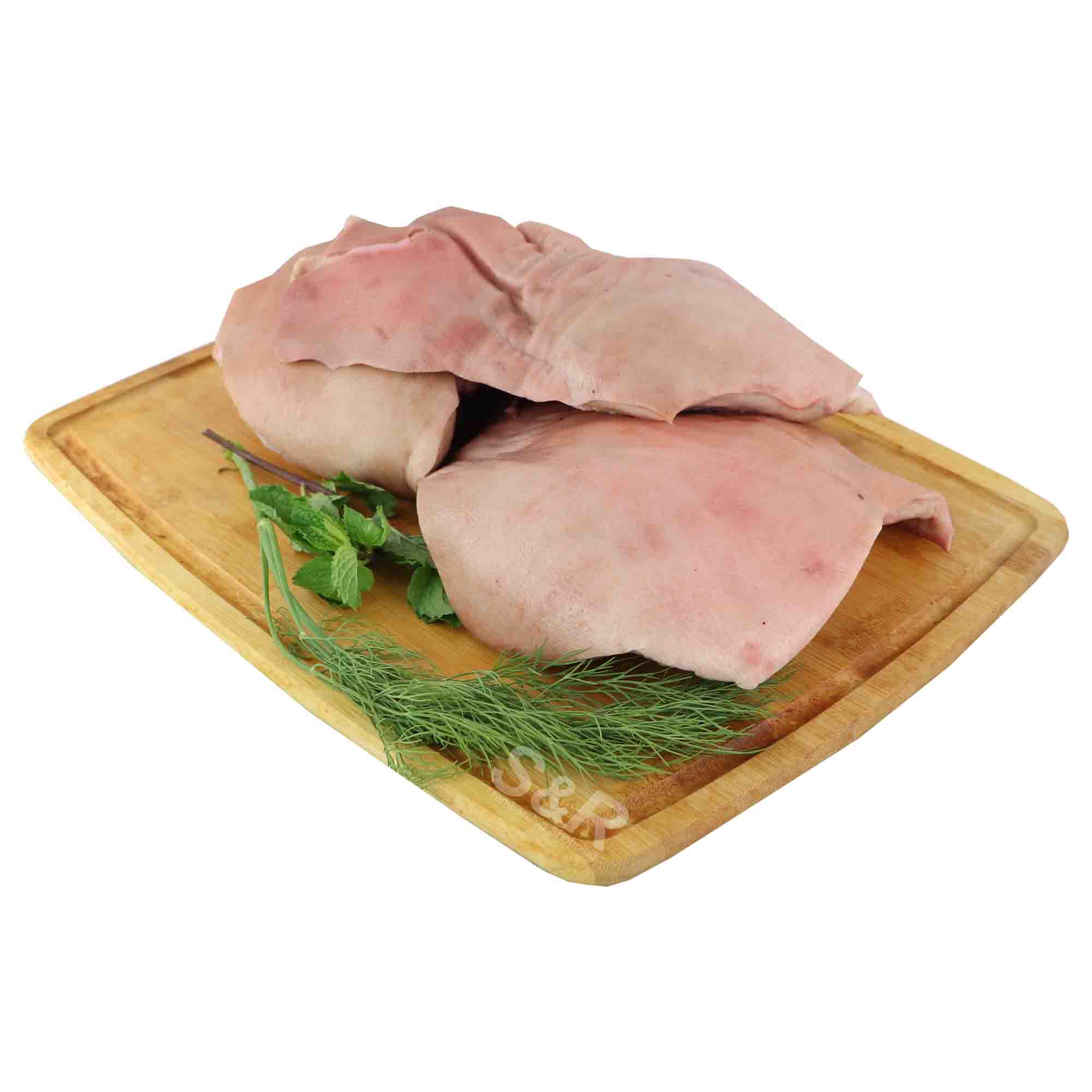 Members' Value Skin-On Pork Jowls approx. 5kg